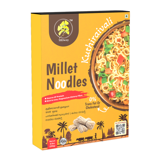 Barnyard (Kuthiraivali) Millets Noodles