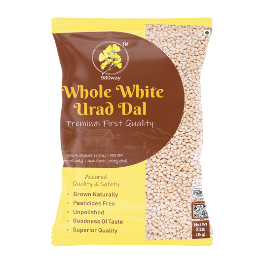 Black Gram Whole (White Urad) Dal